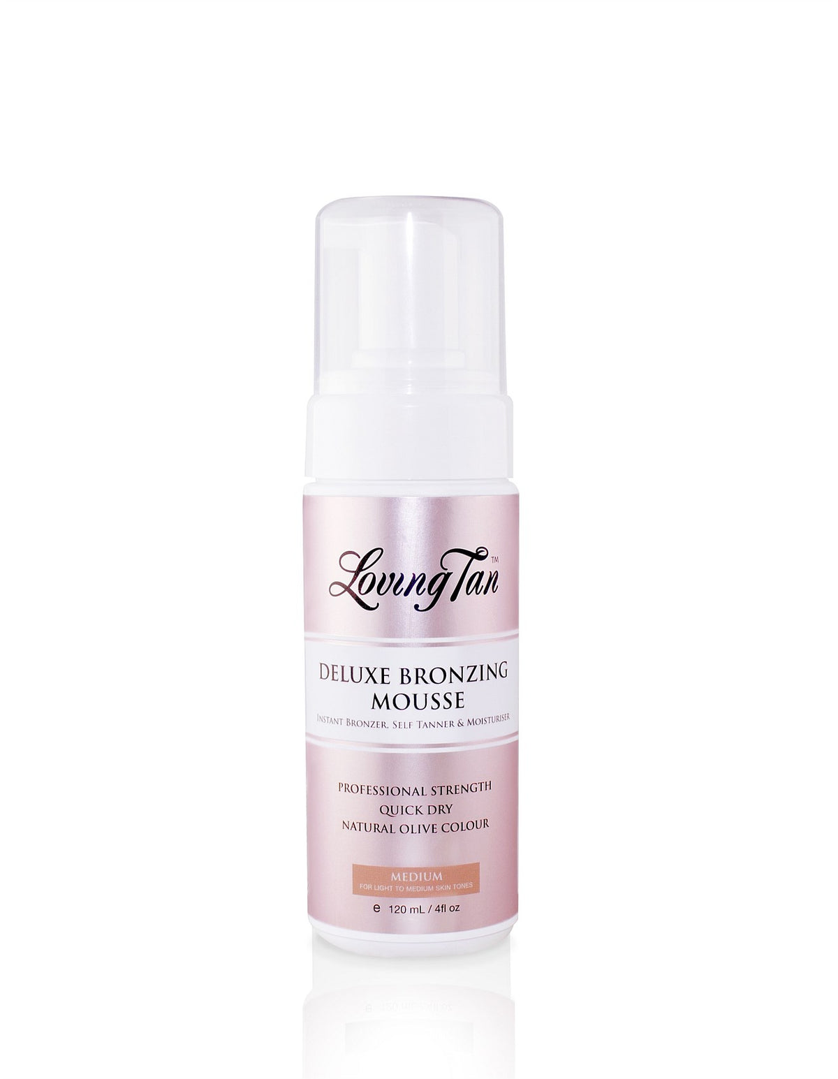 Deluxe Bronzing Mousse Medium 120ml