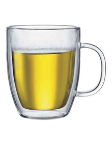 Double Wall Jumbo Bistro Mug 0.45L/15 Oz 2 Pieces