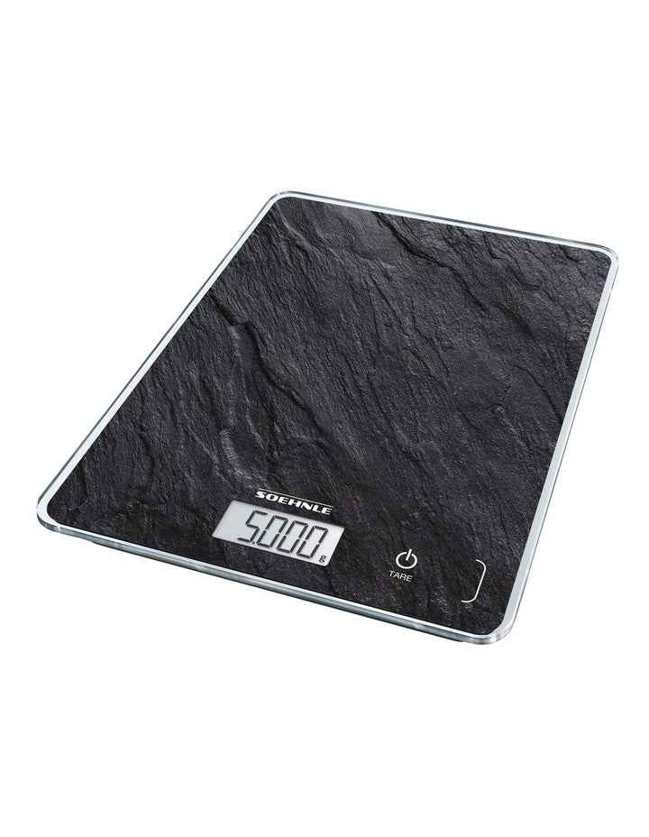 Page Compact Kitchen Scale in Slate
