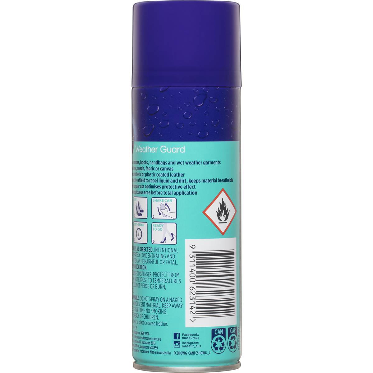 Maseur Footcare Weather Guard 125g