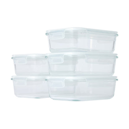 Monday-Friday Glass Food Storage Set