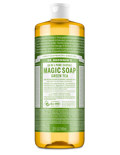 LIQUID CASTILE SOAP 946ML - GREEN TEA