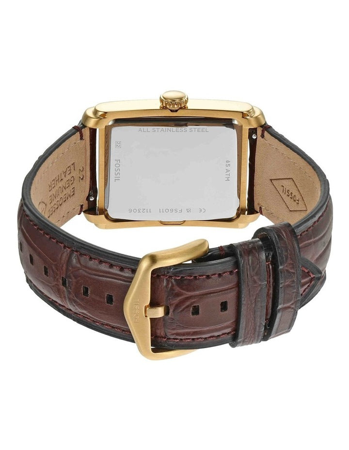 Carraway Leather Watch in Brown