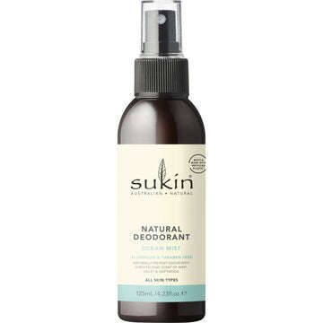 Sukin Ocean Mist Natural Deodorant Pump 125mL