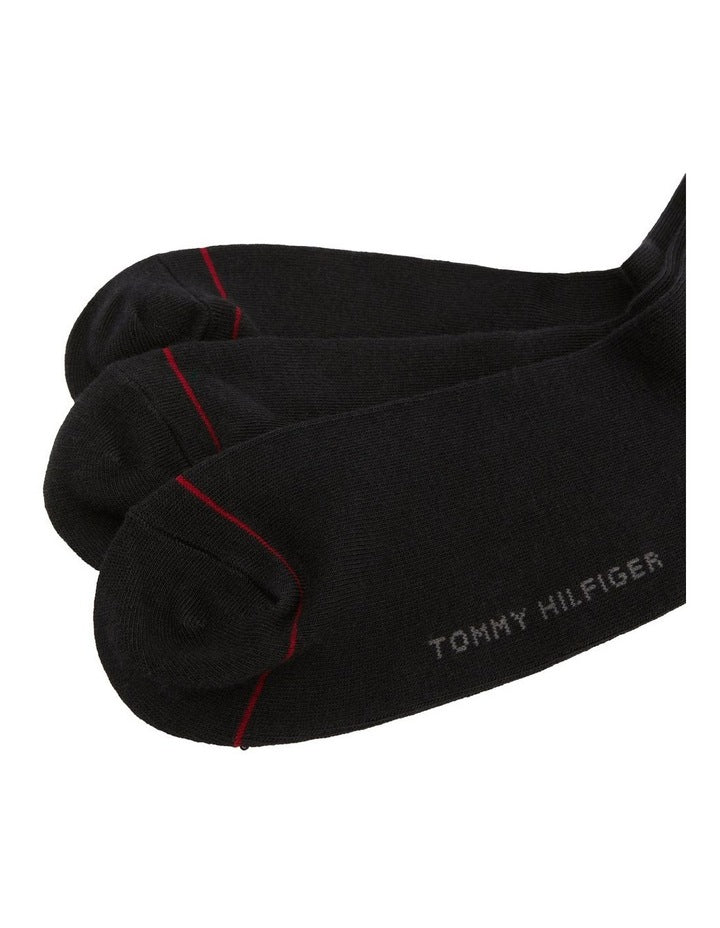 Flag Dress Socks 3 Pack in Black