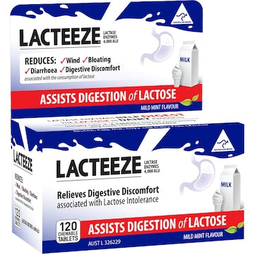 Lacteeze Tablets 120 pack