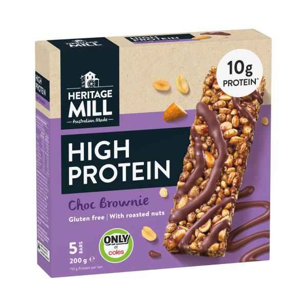 High Protein Bars Choc Brownie