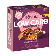 NOSHU LOW CARB INDULGENCE BARS CHOC HAZELNUT 5 PACK 150G