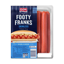 DON FOOTY FRANKS SKINLESS 600G