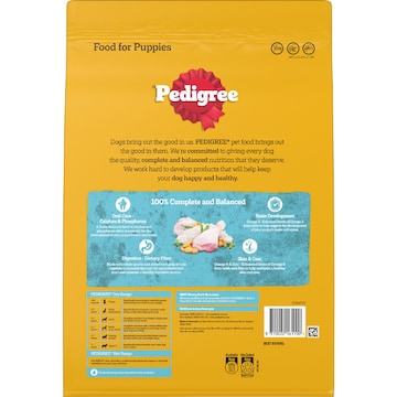 Pedigree Puppy Dry Dog Food Chicken with Rice 2.5kg