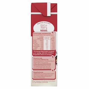 Nestle Carnation Lite Cooking Cream 300mL