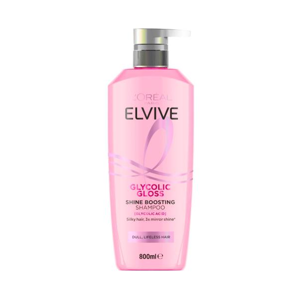 L'OREAL PARIS ELVIVE GLYCOLIC GLOSS CORE SHAMPOO 800ML
