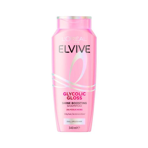 L'OREAL PARIS ELVIVE GLYCOLIC GLOSS CORE SHAMPOO 340ML