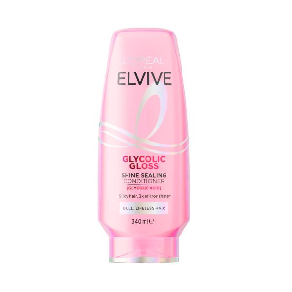 L'OREAL PARIS ELVIVE GLYCOLIC GLOSS CORE CONDITIONER 340ML