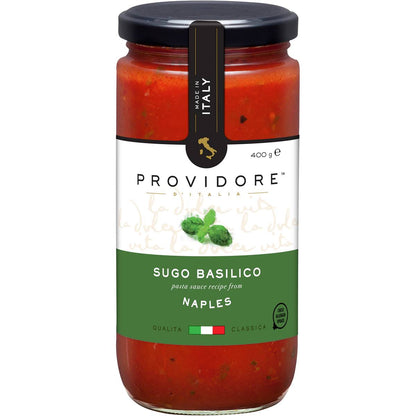 Providore Premium Sugo Basilico Pasta Sauce 400g