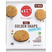 Kez's Kitchen Choc Golden Snaps 150g