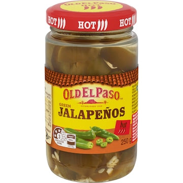 Old El Paso Green Jalapenos 250g