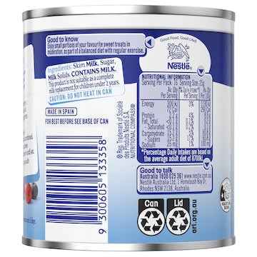 Nestle Skim Sweetened Condensed Milk 410g