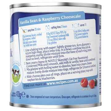 Nestle Skim Sweetened Condensed Milk 410g