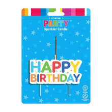 ARTWRAP HAPPY BIRTHDAY SPARKLER CANDLE