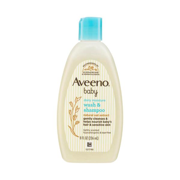 AVEENO BABY WASH & SHAMPOO 236ML