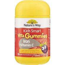 Nature's Way Kids Smart Vita Gummies Iron + Vitamin C 60 pack