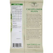 Temole Cauliflower Puffs Sea Salt 56g