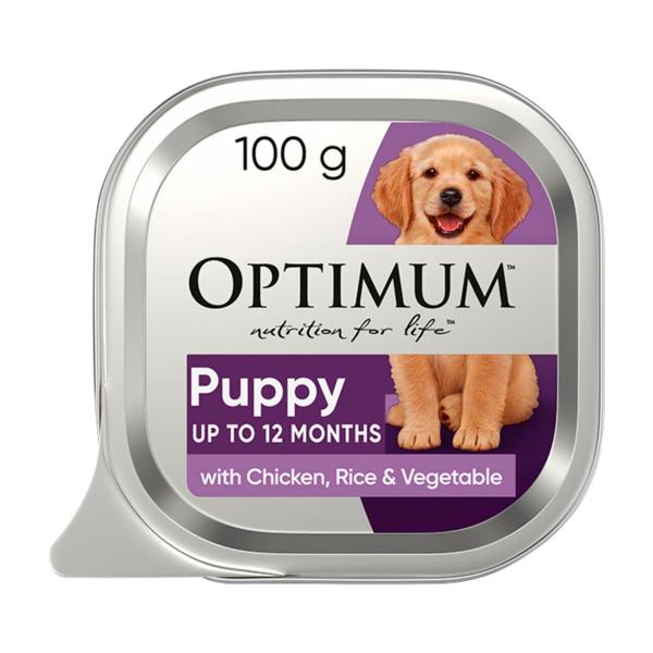 Puppy Wet Dog Food With Chicken Rice & Vegetables Tray