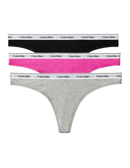 Icon Logo Thong 3 Pack in Multi