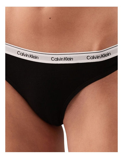 Icon Logo Bikini Brief 3 Pack in Multi