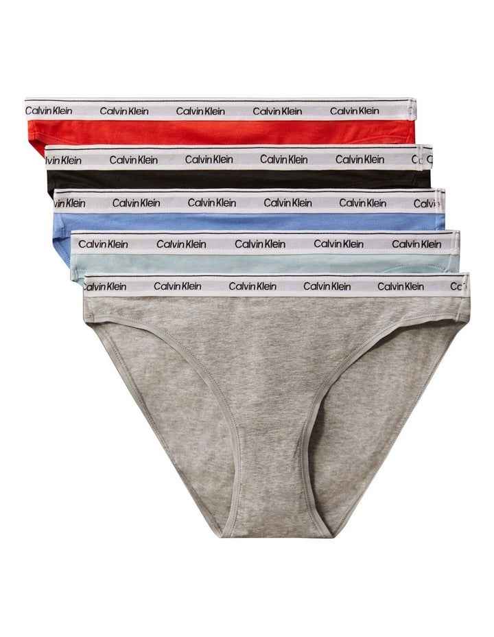 Modern Logo Bikini 5 Pack in Multi