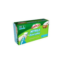 SABCO NITRILE EVERYDAY DISPOSBALE GLOVES 100 PK
