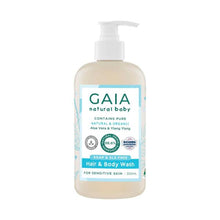 GAIA NATURAL BABY HAIR AND BODY WASH 500ML