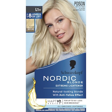 Schwarzkopf Nordic Blonde L1+ Extreme Lightener Permanent Hair Dye each