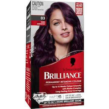 Schwarzkopf Brilliance 03 Dark Amethyst Permanent Hair Dye each
