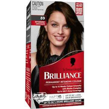 Schwarzkopf Brilliance 89 Bittersweet Chocolate Permanent Hair Dye each