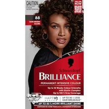 Schwarzkopf Brilliance 88 Dark Brown Allure Permanent Hair Dye each