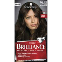 Schwarzkopf Brilliance 46 Coffee Brown Permanent Hair Dye each