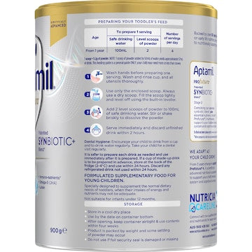 Aptamil PROfutura 3 Premium Toddler Nutrition Supplement + 1 Year 900g