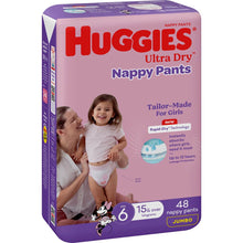 Huggies Ultra Dry Nappy Pants Girls Size 6 (15kg+) 48 pack