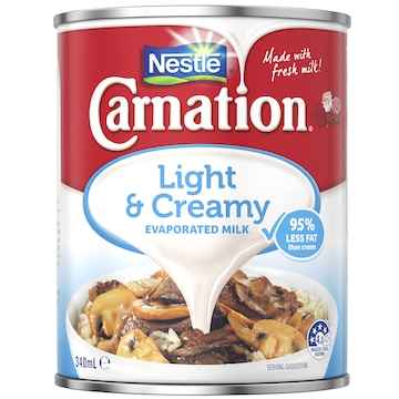 Nestle Carnation Light & Creamy Evaporated Milk 340mL
