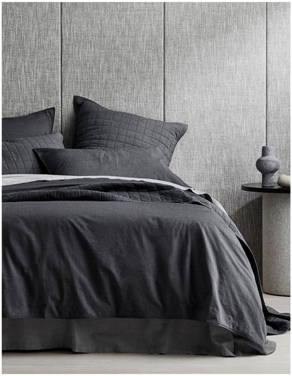 REILLY SHAM IN CARBON