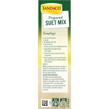 Tandaco Prepared Suet Mix 250g