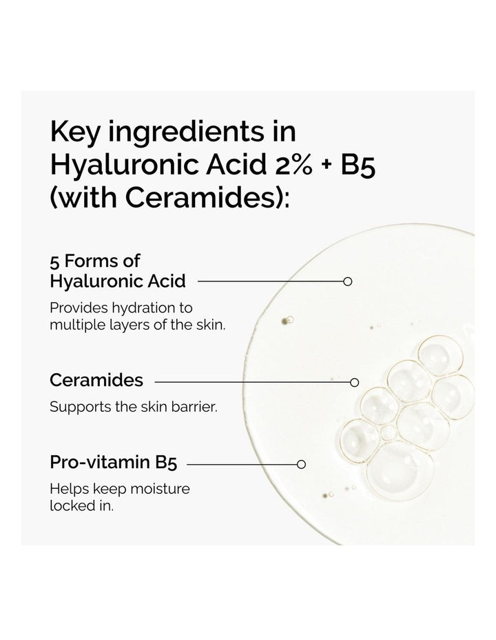 Hyaluronic Acid 2% + B5 Hydrating Serum with Ceramides