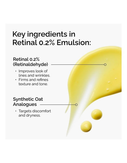 Retinal 0.2% Emulsion High-Strength Retinoid Nighttime Solution for Wrinkles 15ml
