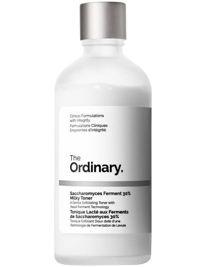 Saccharomyces Ferment 30% Milky Toner for Gentle Exfoliation and Hydration 100ml