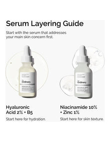 The Skin Support Set with Niacinamide + Hyaluronic Acid to Control Oil and Hydrate