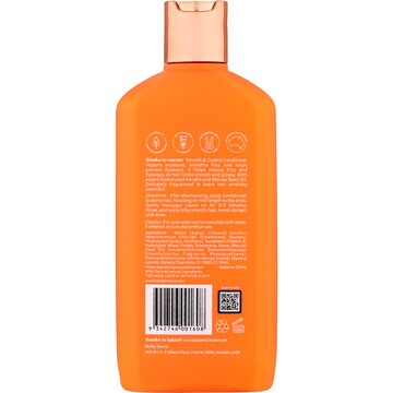 Thanks To Nature Smooth & Control Conditioner With Keratin For Frizzy Hair 500mL