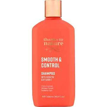 Thanks To Nature Smooth & Control Shampoo With Keratin For Frizzy Hair 500mL