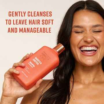Thanks To Nature Smooth & Control Shampoo With Keratin For Frizzy Hair 500mL